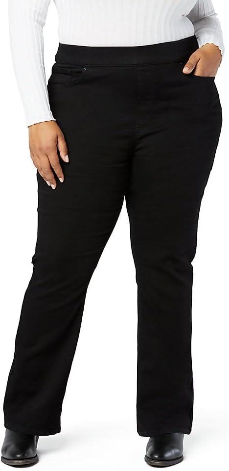 Levi Strauss Signature Gold Women's Totally Shaping Pull-on Bootcut Plus Size