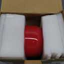 Red Small Vase Set of 3 for Modern Home Decor,Ceramic Vases for Centerpieces Flower Vases for Living Room Wedding/Dinner Table/Party -Red