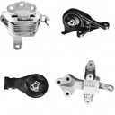 4Pcs Engine Motor Mount kit Compatible with Cruze 2011 2012 2013 2014 2015 1.4L Automatic Transmission A5430 A5510 A5563 A5579 GP3223 GP3226 GP3265 GP3234