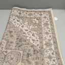 Washable Non-Slip 3x4' Rug - Blush/Beige Traditional Medallion Area Rug for Living Room, Bedroom, Dining Room, and Kitchen - Exact Size: 3x4