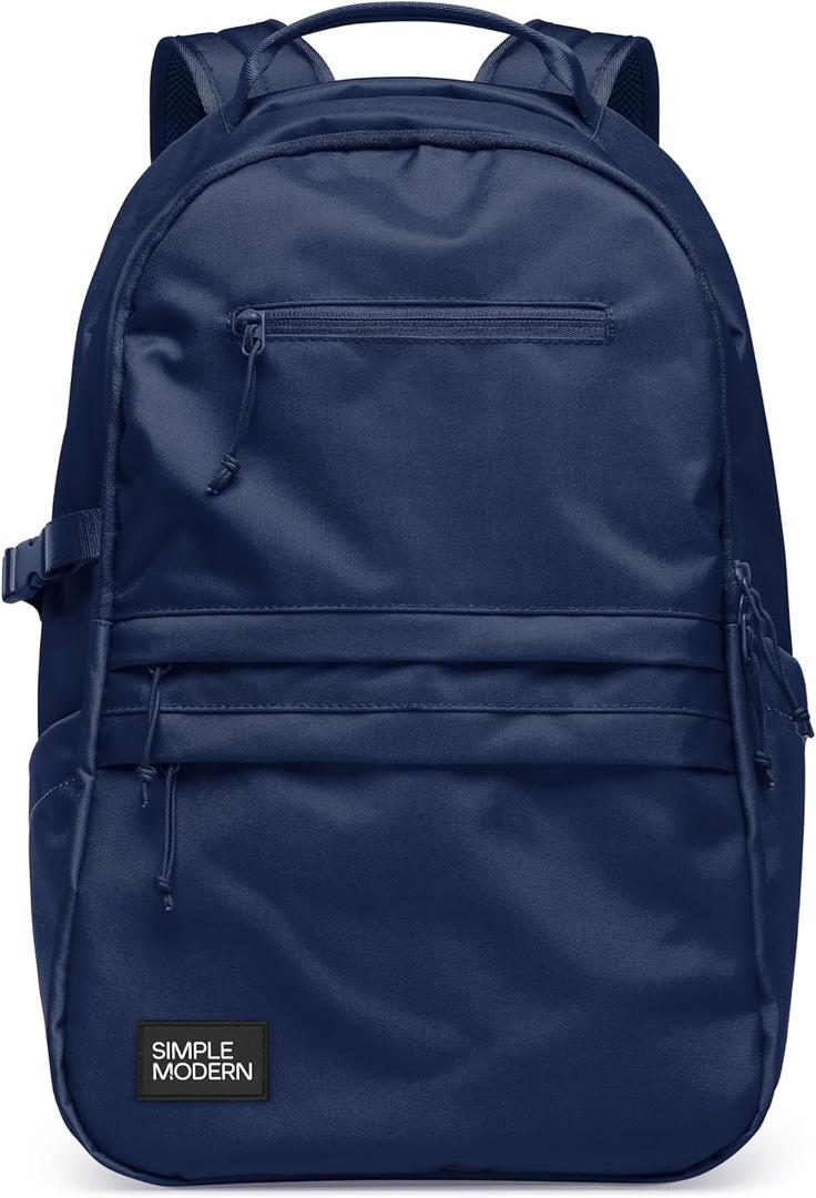 Simple Modern Ellis Backpack for School | Medium 20L Elementary Middle and High School Bookbag for Kids and Teens | Girls and Boys | Navy, Medium | 20 Liter