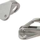 2 x NRC&XRC Spring Snap Attach Rope Hook,SS 316 Fender Spring Fending Marine Clothes Boat Hardware (2)