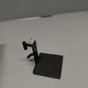 2 in 1 Fireplace Garland and Stocking Hangers for Mantel Heavy Duty Christmas Stocking Holders for Mantle Metal Garland Hooks Xmas Holiday Decoration (6 Pack,Black)