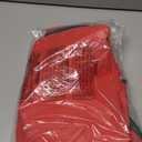 Primode Christmas Wreath Storage Bag 36" | Garland Wreaths Container with Clear Window for Easy Holiday Storage | Durable 600D Oxford Material (Red)