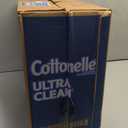 Cottonelle Ultra Clean Toilet Paper with Active CleaningRipples Texture, Strong Bath Tissue, 32 Family Mega Rolls = 176 Regular Rolls (8 Packs of 4)