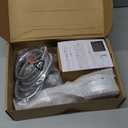 Chrome Tub Spout with Diverter slip fit 1/2 inch Copper Tube, High Pressure filtered Handheld Shower with 3 Spray Modes On/Off Switch, 59 inch hose, Bracket, No Drill Required Install