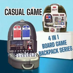 Misco Toys 3 in 1 Board Game & Backpack Set