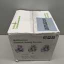 Pro Serger Sewing Machine, Heavy-Duty Industrial Metal Frame Overlock Machine with 3-4 Stitch Capability, Overlocker Sewing Machine with LED Light12 Stitch Patterns, 1,250 Stitches Per Minute, White