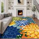 ZonLi 8x10 Area Rug for Living Room, Washable Rugs for Bedroom