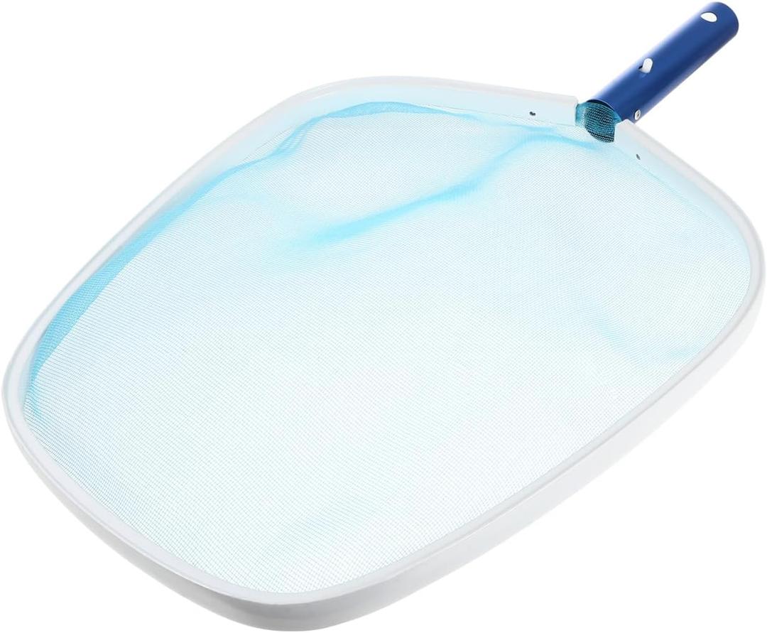 Totority Pool Skimmer Net, Aluminum Frame Leaf Rake for Pool Cleaning