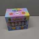 12 Colors Tie Dye Kit, Tie Dye Set for Kids, Pre-Filled Tye Dye Bottles, Non Toxic Permanent Fabric Dye Art Set, Easy DIY Fabric Art - Create Fun