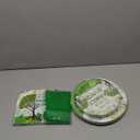 100Pcs Family Reunion Party Decorations Family Tree Reunion Plates Napkins Green Tree Welcome to Our Family Reunion Tableware Set Spring Family Reunion Party Supplies for Family Gathering 25 Guests