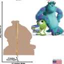 Cardboard People Mike & Sulley Life Size Cardboard Cutout Standup - Disney Pixar's Monsters University, One Size