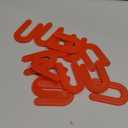 DGSL Tile Leveling System Tile Spacers 1/8 Inch, 500 pieces Horseshoe Shim U Shape Plastic Tile Leveling Clips for Various Types of Tile Leveling (Red)