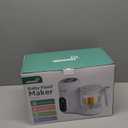 Grownsy Baby Food Maker with Steam Basket, One Step Baby Food Processor Steamer Puree Blender Grinder Mills Machine, Auto Cooking Grinding and Sterili-zing for Healthy Homemade Baby Food, BPA-Free (White)