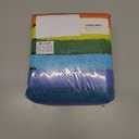 Bath Rugs for Bathroom Rainbow Bathroom Rugs Colorful Microfiber Plush Bath Mat Soft and Absorbent Bath Carpet Non-Slip Backing 20"x32"