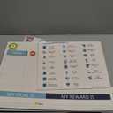 QUOKKA Magnetic Behavior Chore Chart for Kids at Home - Gift Reward Visual Schedule Chart - Dry and Erase Routine and Responsibility - Use 48 Magnets & 49 Stars - from Toddlers to Teens (1. Original)