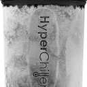 HyperChiller HC2 Patented Iced Coffee/Beverage Cooler, NEW, IMPROVED,STRONGER AND MORE DURABLE! Ready in One Minute, Reusable for Iced Tea, Wine, Spirits, Alcohol, Juice, 12.5 Oz, Black