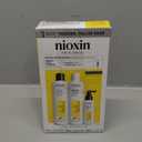 Nioxin Scalp + Hair Thickening System Kits | For Natural, Colored, & Damaged Hair with Light to Progressed Thinning | Strengthen & Boost Hair Density with Niacinamide & Biotin | 3 Month Supply