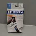 Truform Sheer Compression Stockings, 15-20 mmHg, Women's Knee High Length, 20 Denier, Beige, X-Large