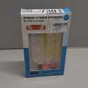 FYOUNG Protective Case for Nintendo Switch 2 2025, Slim Hard Shell for Switch 2 Accessories, Scratch&Shock Protection Cover with Screen Protector, 8 Thumb Grip(Clear, Switch 2 7.9inch)