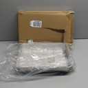 Stainless Steel Turkey Roasting Pan with Rack & Handles, Heavy Duty Food-Safe Turkey Pan Dishwasher Safe, Perfect for Cooking Turkey and Steak for Thanksgiving and Christmas (Standard)