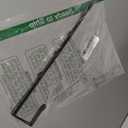 Over-The-Door Mirror Hanger, Adjustable Door Mirror Hanger, 5 Position Height Over The Doors-Mirrors Hook, Mirrors Doors Hangers with 2 Iron Filings and Screws(Color:Black)