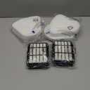 HQRP 2-pack Filter Kit compatible with Shark Navigator UV540 NV358 NV391 NV390 CU500 series Lift-Away Professional Upright Vacuum Cleaner, XHF350 XFF350 Replacement