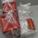 Tatuo 48 Sets Valentines Red Charcuterie Boxes with Clear Lids and Rope Square Cookie Bakery Box Disposable Dessert Boxes for Wedding Party, Sandwich, Cake Containers, 3 Sizes