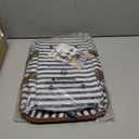 CleverMade Collapsible LUXE Tote - Reusable Grocery Shopping Storage Bag Organizer w/Handles Reinforced Bottom