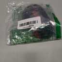 Wireless Mouse for Laptop, PC, Chromebook, Mac, MacBook, Silent Mouse with USB Nano Receiver, Side Button, 2400 DPI, Anti Slip Roller, 6 Button Ergonomics Cordless Computer Mice - Black Red