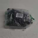 Locker Organizer Shelf Adjustable Width and Height, Stackable, Ideal Locker Shelf for School, Office, Gym Lockers, or Even Kitchen Cabinets & Under Sink Organization (Black 1 Pack)