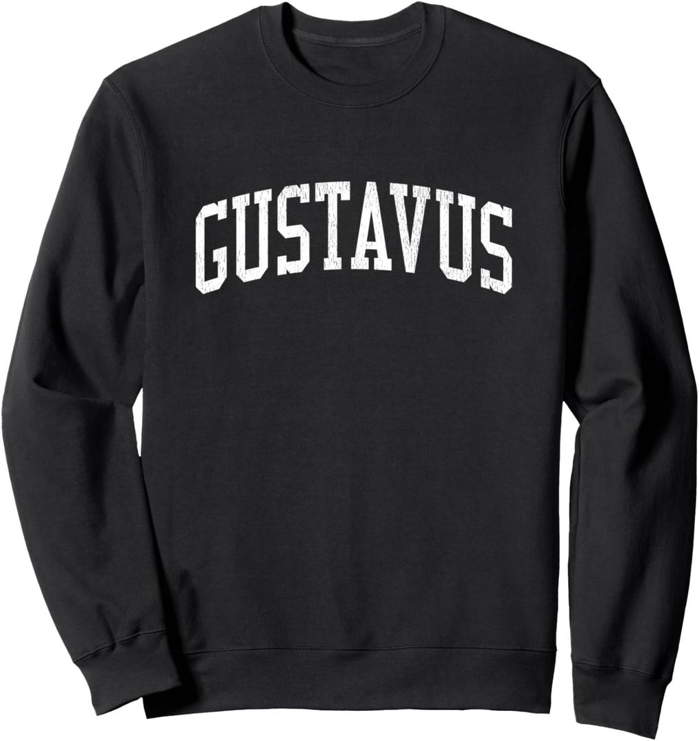 Gustavus AK Vintage Athletic Sports JS02 Sweatshirt Large