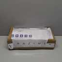 Rain Shower Head with Handheld High Pressure rainfall Shower Heads with Handheld Spray Combo Adjustable one-piece stand daul shower head Built-in Magnetic Docking and Power Jets (Black)