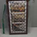 DUENPY 8x16 Collage Picture Frame,5x7 Collage Picture Frame Displays Three 5x7 inch Photos, or 8x16 (Without Mat) for  Horizontal Wall Mounting Display and Vertical, Walnut.