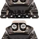 Rear Left & Right Engine Mounts Replacement for Volvo D13 Engine, for Volvo / Renault Trucks # 20499469, 20723224, 20499470, 21228153, 20499472, 7420499469, 7420499472