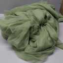 Wedding Arch Draping Fabric Backdrop 2 Panel 60" x 26Ft Sage Green Drapes Curtains for Wedding Reception Sheer Tulle Backdrop Curtain for Ceremony Birthday Party Baby Shower Arbor Ceiling Decorations