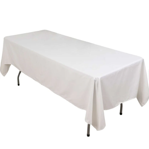 Fitable 3 Pack Rectangle Tablecloths: Stain Resistant Wrinkle Free Fabric Table Clothes, Washable Reusable Polyester Table Covers for Wedding Party Birthday Banquet Reception (Ivory, 60x102 Inch)
