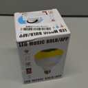 LED Light Bulb Bluetooth Speaker with Remote Control and APP, White+Color Changing - Works with E26 Base Fixture - Perfect Lamp for Home, Party, Bedroom, Indoor Floodlight Bulb