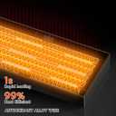 12V 200W Portable Car Heater & Defroster - 12 Volt Plug in Car Heater for Vehicle, Windshield Defogger with 360 Rotation (Black)