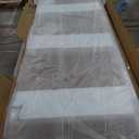 Bathroom Hinged Shower Door - 24" W72" H, 3/8"(10mm) Thick Clear Tempered Shower Door, Frameless Fixed Panel with Handle&Clamps, Matte Black