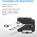 LxTek Compatible Toner Cartridge Replacement for HP 83A Toner Cartridges Compatible with LaserJet Pro MFP M125nw M201dw M225dw M201n M125a M127fn M127fw, 4 Black CF283A