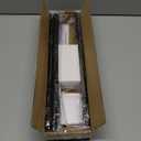 Curtain Rods No Drilling for Windows 30 to 120 Inches,5/8 Inch Diameter No Drill Small Curtain Rod Set with 3M Adhesive Brackets, Black