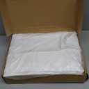 VACVELT 5PCS Boho Duvet Cover Queen Size, White Tufted Duvet Cover with Zipper & Ties, No Comforter, Shabby Chic Textured Bedding for Farmhouse Country, Breathable & Soft Microfiber