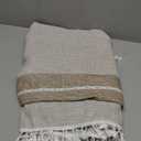 Deep Dream Tablecloths, Waterproof Table Cloth, Linens Wrinkle Free Anti-Fading, Rustic Table Cover Decoration for Kitchen Dinning Party (Rectangle/Oblong,55''x120'',10-12 Seats, Light Coffee)