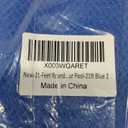 21-Feet Round Leaf Net Cover for Above Ground Pools, Fits 18 Round Pool, Works Well with Solar Covers, Keeps Leaves Out of Your Pool- 21ft Blue