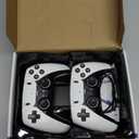 FCHOZY 2026 Upgraded Retro Gaming Console, Classic Video Games with 4K HDMI, 20,000+ Games and 23 Emulators, Nostalgia Game Stick Pro, Upgraded Dual 2.4G Wireless Controllers 64GB (White)