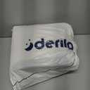 Derila King Size Neck Pillow for Sleeping, Ergonomic & Cervical Pillow for Neck Support & Relief, Memory Foam Side Sleeper Pillows, Bed Contour Pillows for Back, Stomach Sleepers (King Size (23.6" x 13.4" x 4.3"), 1 Pillow_white)