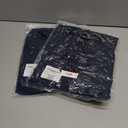 2 x Liberty Pro Womens High-Waisted Ankle-Length Lounge Pants, 26 Inseam Wide Leg Drawstring Casual Bottoms with Pockets (L)