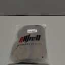 Allbell Body Wave Wig with Bangs Medium Length Ombre Blonde Wigs for Black Women Synthetic Wavy Curly Wigs Heat Resistant Fiber Hair for Daily 16Inch